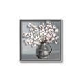 Picture of Cotton Flower _GroupedProduct_Square_Canvas_Framed_