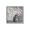 Picture of Cotton Flower _GroupedProduct_Square_Canvas_Framed_