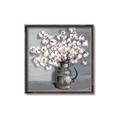 Picture of Cotton Flower _GroupedProduct_Square_Canvas_Framed_