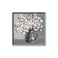 Picture of Cotton Flower _GroupedProduct_Square_Canvas_Framed_