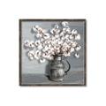 Picture of Cotton Flower _GroupedProduct_Square_Canvas_Framed_