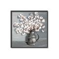 Picture of Cotton Flower _GroupedProduct_Square_Canvas_Framed_