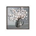 Picture of Cotton Flower _GroupedProduct_Square_Canvas_Framed_