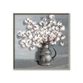 Picture of Cotton Flower _GroupedProduct_Square_Canvas_Framed_