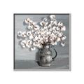 Picture of Cotton Flower _GroupedProduct_Square_Canvas_Framed_