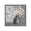 Picture of Cotton Flower _GroupedProduct_Square_Canvas_Framed_