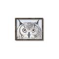 Picture of Close-up The Owl Head _GroupedProduct_Rectangle_Landscape_Canvas_Framed_