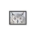 Picture of Close-up The Owl Head _GroupedProduct_Rectangle_Landscape_Canvas_Framed_