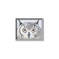 Picture of Close-up The Owl Head _GroupedProduct_Rectangle_Landscape_Canvas_Framed_