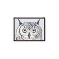 Picture of Close-up The Owl Head _GroupedProduct_Rectangle_Landscape_Canvas_Framed_