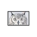 Picture of Close-up The Owl Head _GroupedProduct_Rectangle_Landscape_Canvas_Framed_