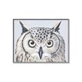 Picture of Close-up The Owl Head _GroupedProduct_Rectangle_Landscape_Canvas_Framed_