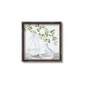 Picture of Green stem clear vase _GroupedProduct_Square_Canvas_Framed_