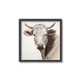 Picture of Neutral Cow _GroupedProduct_Square_Canvas_Framed_