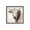 Picture of Neutral Cow _GroupedProduct_Square_Canvas_Framed_