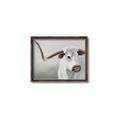 Picture of Cow with Big Horn _GroupedProduct_Rectangle_Landscape_Canvas_Framed_