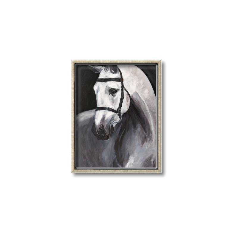 Picture of Soft Horse _GroupedProduct_Rectangle_Portrait_Canvas_Framed_