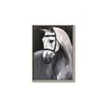 Picture of Soft Horse _GroupedProduct_Rectangle_Portrait_Canvas_Framed_