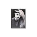 Picture of Soft Horse _GroupedProduct_Rectangle_Portrait_Canvas_Framed_