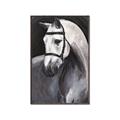 Picture of Soft Horse _GroupedProduct_Rectangle_Portrait_Canvas_Framed_