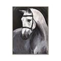 Picture of Soft Horse _GroupedProduct_Rectangle_Portrait_Canvas_Framed_