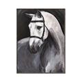 Picture of Soft Horse _GroupedProduct_Rectangle_Portrait_Canvas_Framed_