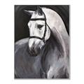 Picture of Soft Horse _GroupedProduct_Rectangle_Portrait_Canvas_Framed_