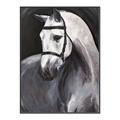 Picture of Soft Horse _GroupedProduct_Rectangle_Portrait_Canvas_Framed_