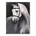 Picture of Soft Horse _GroupedProduct_Rectangle_Portrait_Canvas_Framed_