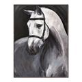 Picture of Soft Horse _GroupedProduct_Rectangle_Portrait_Canvas_Framed_