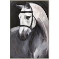 Picture of Soft Horse _GroupedProduct_Rectangle_Portrait_Canvas_Framed_