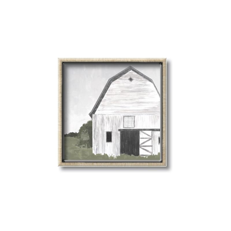 Picture of At the Farm  _GroupedProduct_Square_Canvas_Framed_