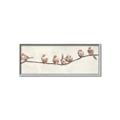 Picture of Birds on Wooden Branch _GroupedProduct_Panel_Landscape_Canvas_Framed_