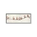 Picture of Birds on Wooden Branch _GroupedProduct_Panel_Landscape_Canvas_Framed_