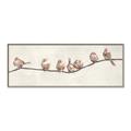 Picture of Birds on Wooden Branch _GroupedProduct_Panel_Landscape_Canvas_Framed_