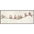 Picture of Birds on Wooden Branch _GroupedProduct_Panel_Landscape_Canvas_Framed_