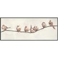Picture of Birds on Wooden Branch _GroupedProduct_Panel_Landscape_Canvas_Framed_