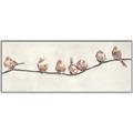 Picture of Birds on Wooden Branch _GroupedProduct_Panel_Landscape_Canvas_Framed_