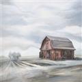 Picture of Old Brown Barn I  _GroupedProduct_Square_Unframed_Print_Only_