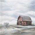 Picture of Old Brown Barn I  _GroupedProduct_Square_Unframed_Print_Only_
