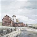 Picture of Old Brown Barn II  _GroupedProduct_Square_Unframed_Print_Only_