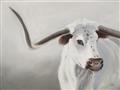Picture of Cow with Big Horn _GroupedProduct_Rectangle_Landscape_Unframed_Print_Only_