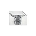 Picture of Painted Longhorn Bull _GroupedProduct_Rectangle_Landscape_Unframed_Print_Only_