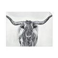Picture of Painted Longhorn Bull _GroupedProduct_Rectangle_Landscape_Unframed_Print_Only_