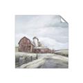 Picture of Old Brown Barn II  _GroupedProduct_Square_Unframed_Print_Only_