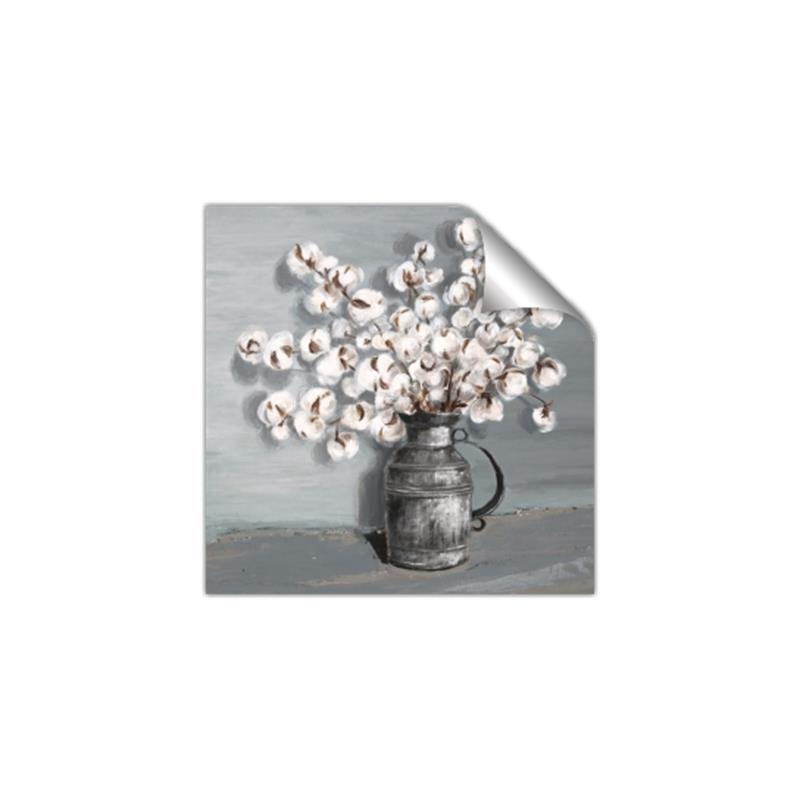 Picture of Cotton Flower _GroupedProduct_Square_Unframed_Print_Only_