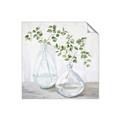 Picture of Green stem clear vase _GroupedProduct_Square_Unframed_Print_Only_
