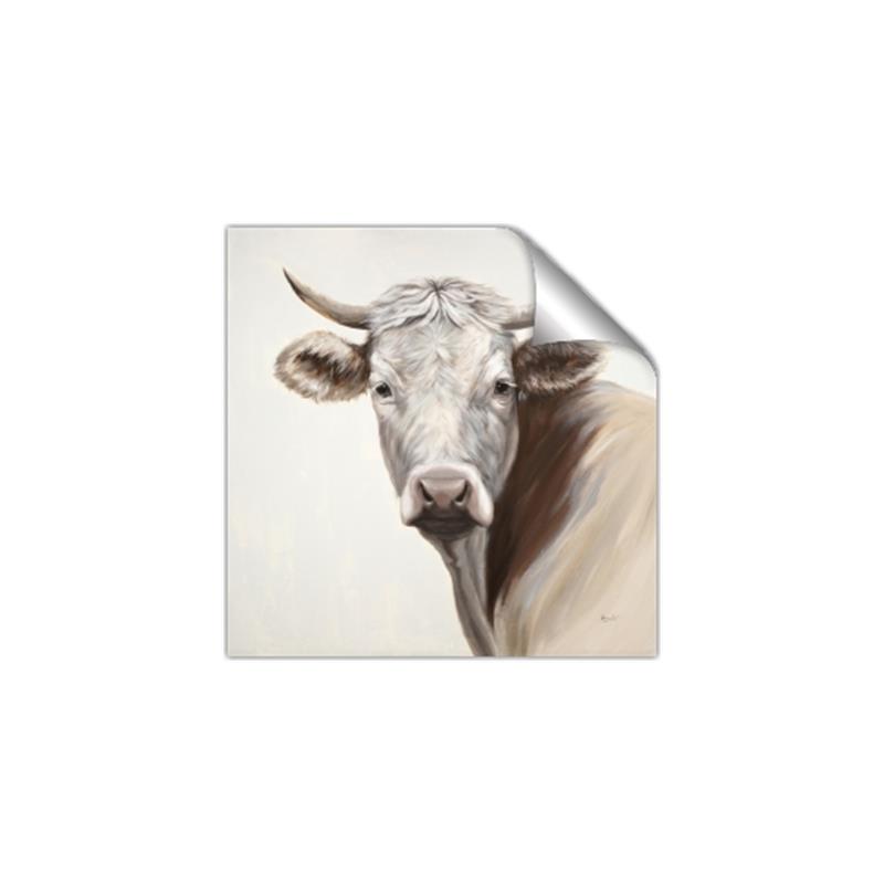 Picture of Neutral Cow _GroupedProduct_Square_Unframed_Print_Only_