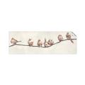 Picture of Birds on Wooden Branch _GroupedProduct_Panel_Landscape_Unframed_Print_Only_