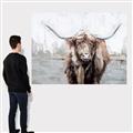 Picture of Bison _GroupedProduct_Rectangle_Landscape_Canvas_
